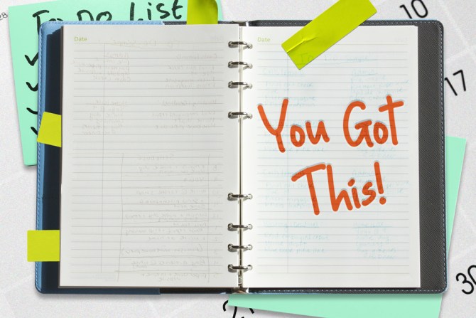 a planner that says you got this