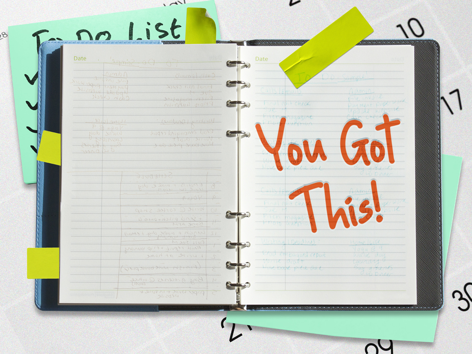 a planner that says you got this