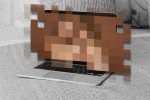 blurred computer screen to represent porn addiction symptoms