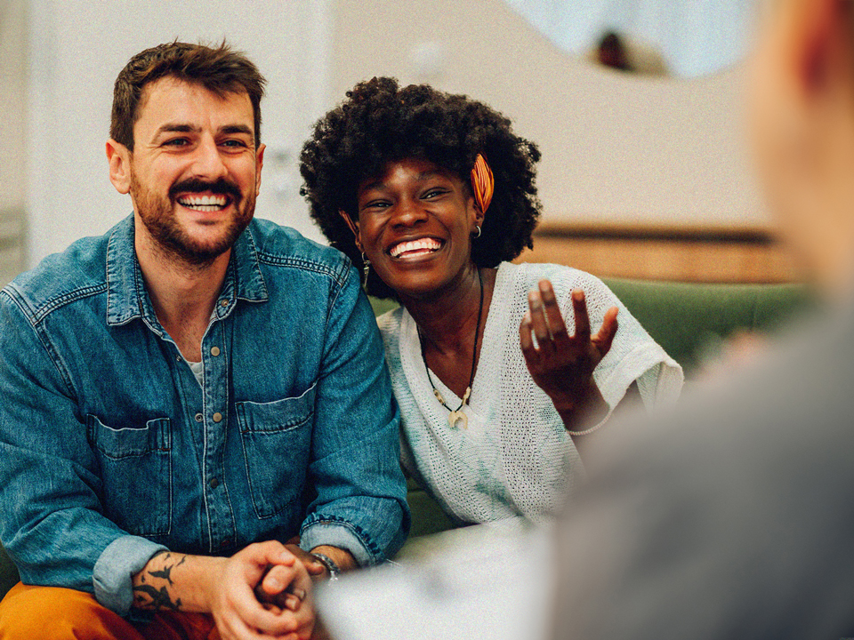 two people at couples counseling